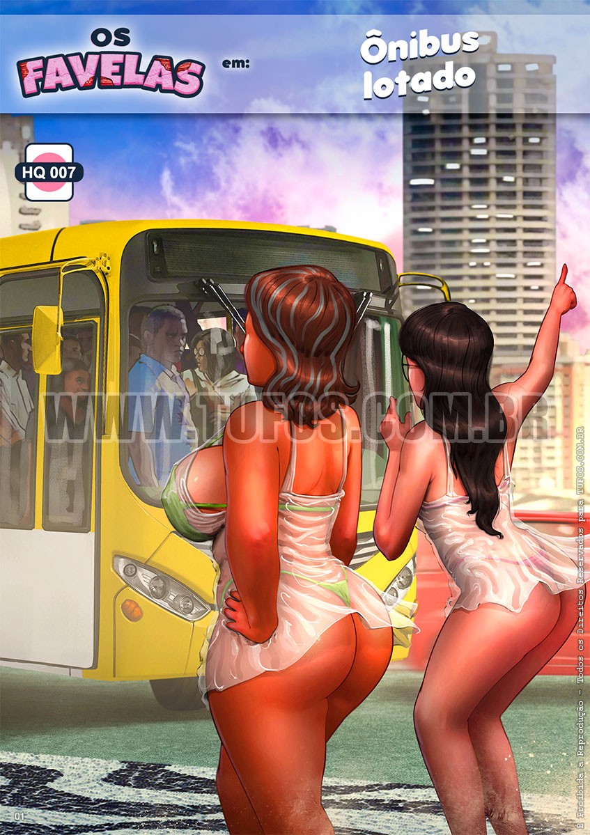 Os Favelas Ônibus Lotado Tufos Português The Hentai