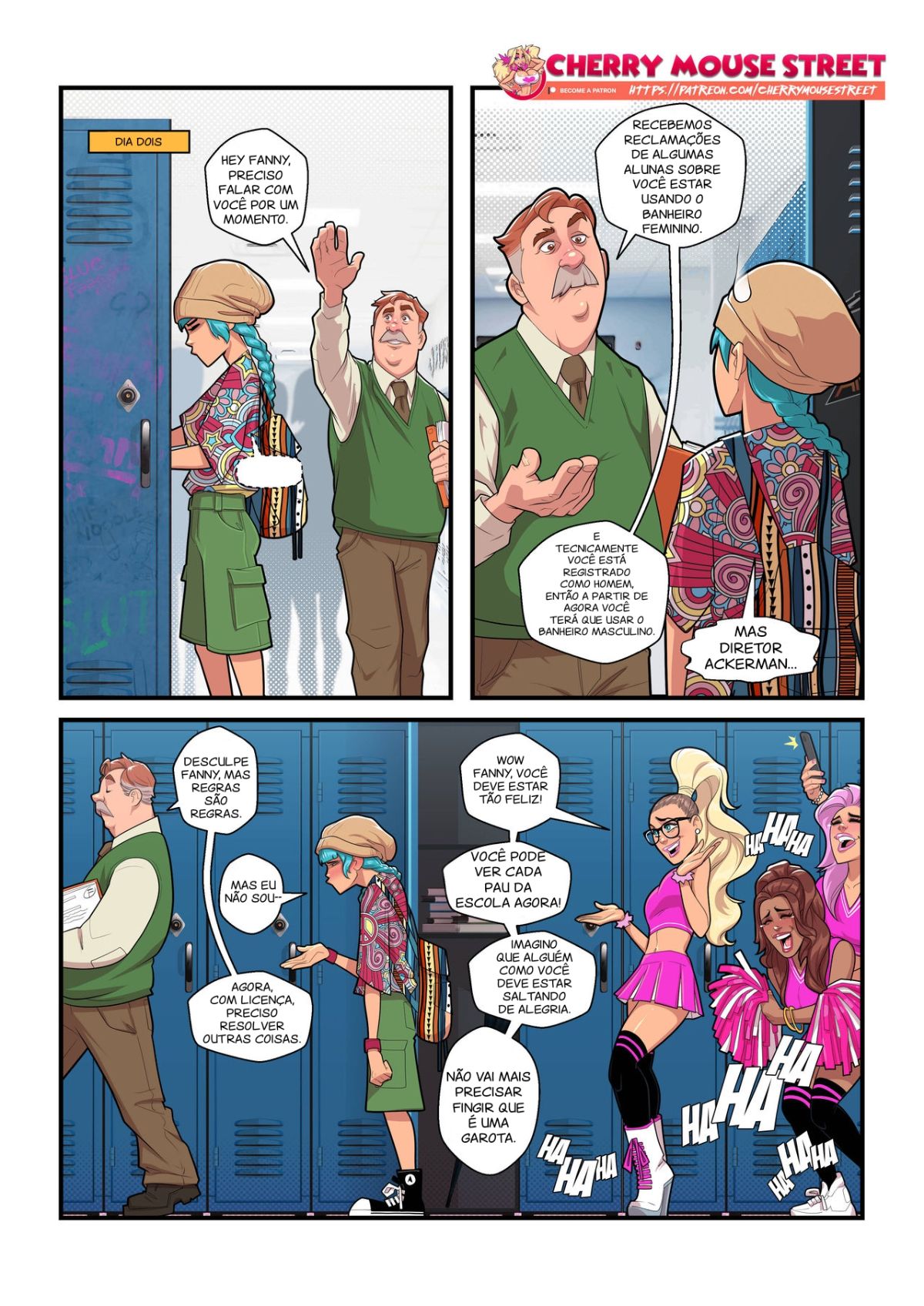 Fanny: Bad Cheerleader Hentai pt-br 03