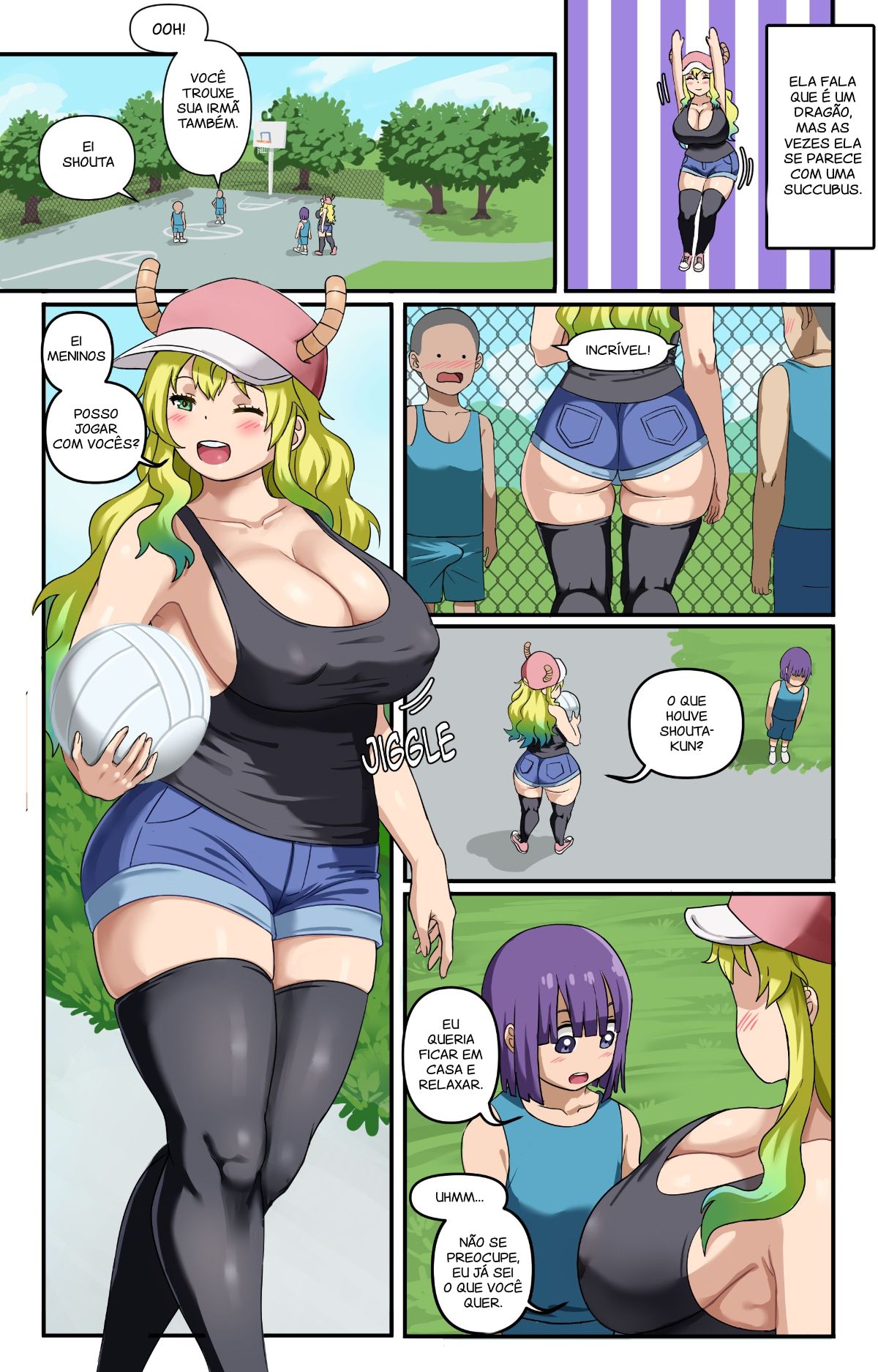 Lucoa [Miss Kobayashis Dragon Maid] Hentai pt-br 02