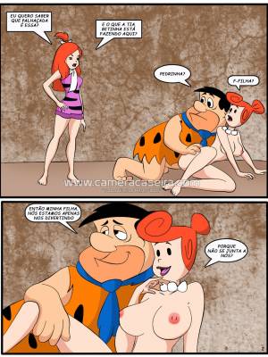 Os Flintistones: Suruba em Família (Câmera Caseira) Hentai pt-br 02