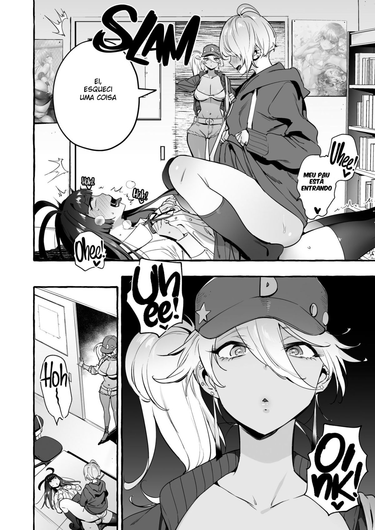 OtaCir no KuroGal VS Bokura Hentai pt-br 13