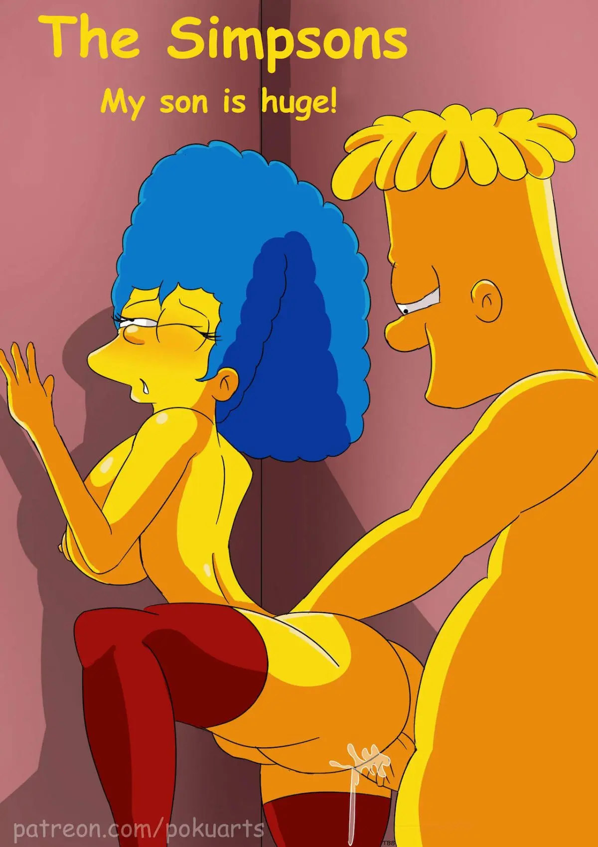 My Son is Huge! (Os Simpsons) [PokuArts] - Português - The Hentai