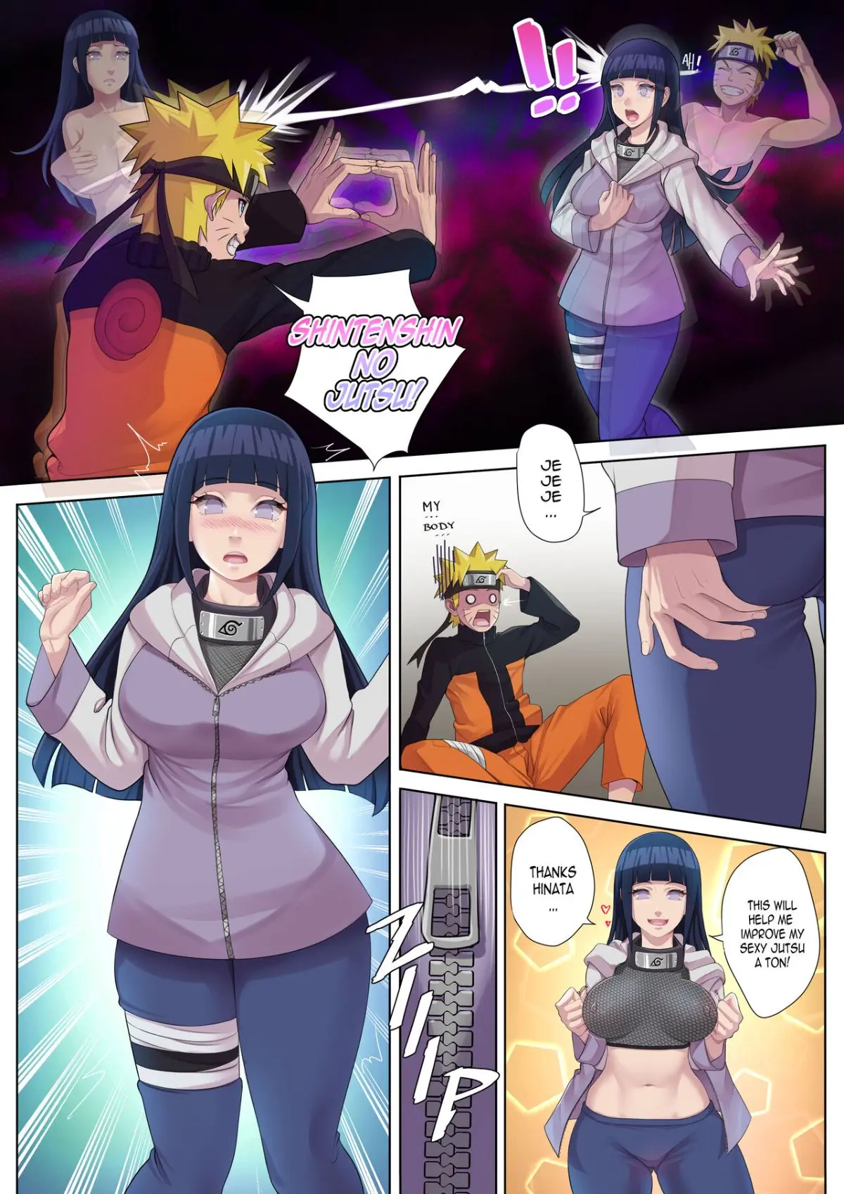 A Hyuu Naruto (Naruto) [Achro] - Português - Hentai