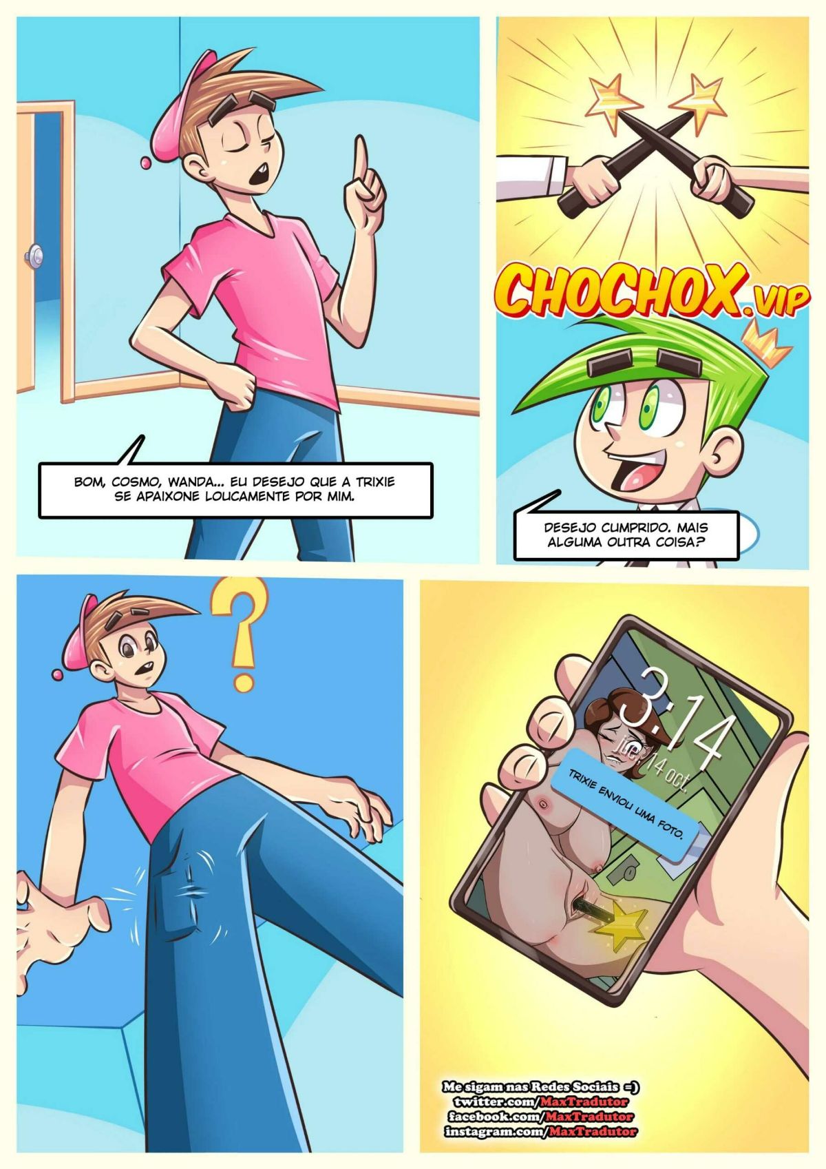 Los Padrinos Mágicos - Ultimos Deseos Hentai pt-br 03