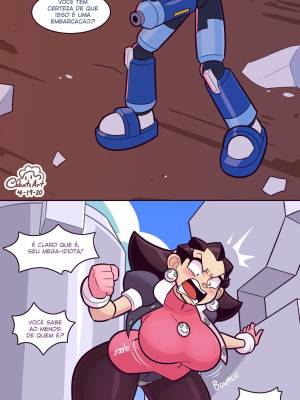 Tron Bonne and Mega-Dweeb Hentai pt-br 12