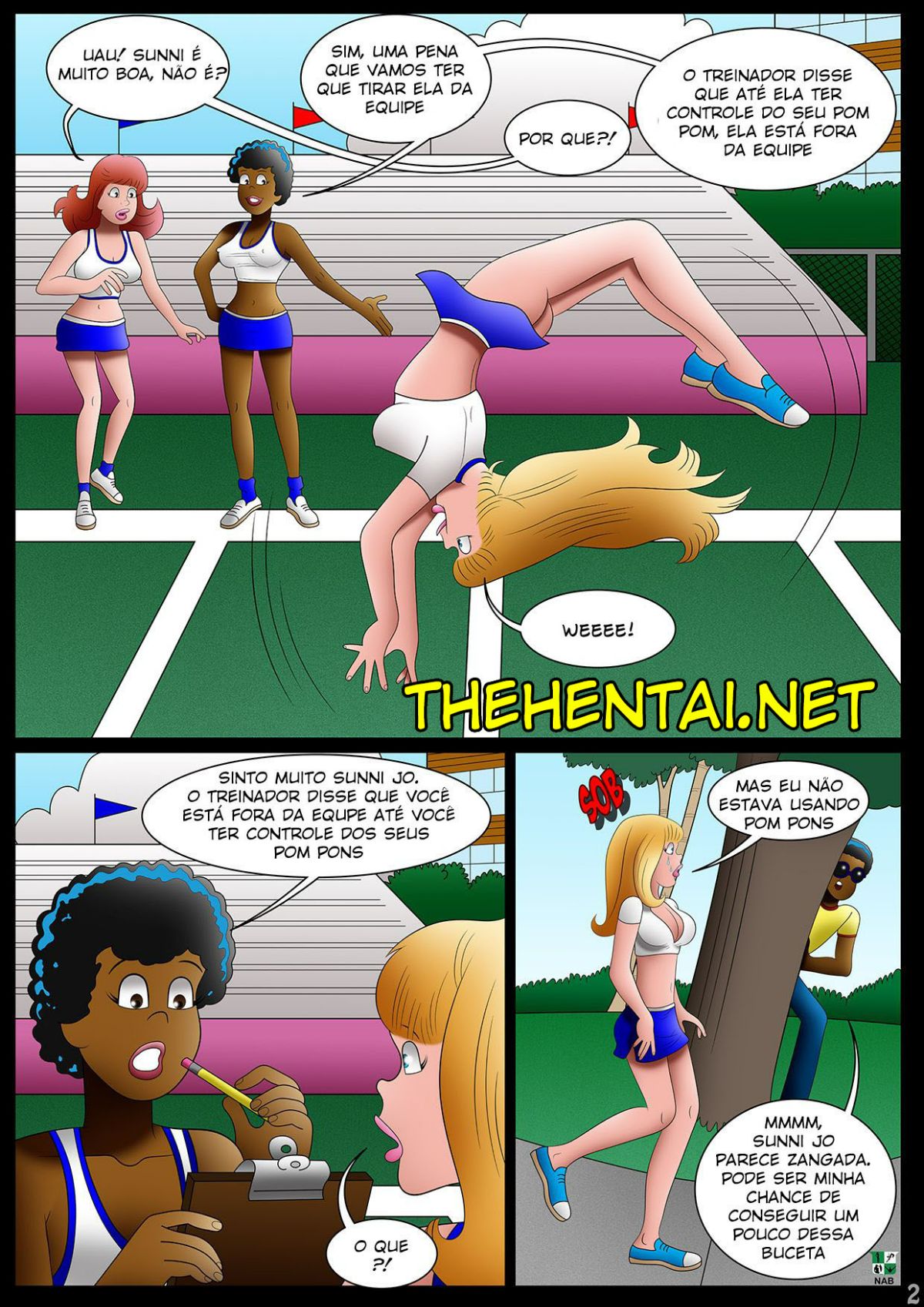Sunshine's Pom Poms Hentai pt-br 03