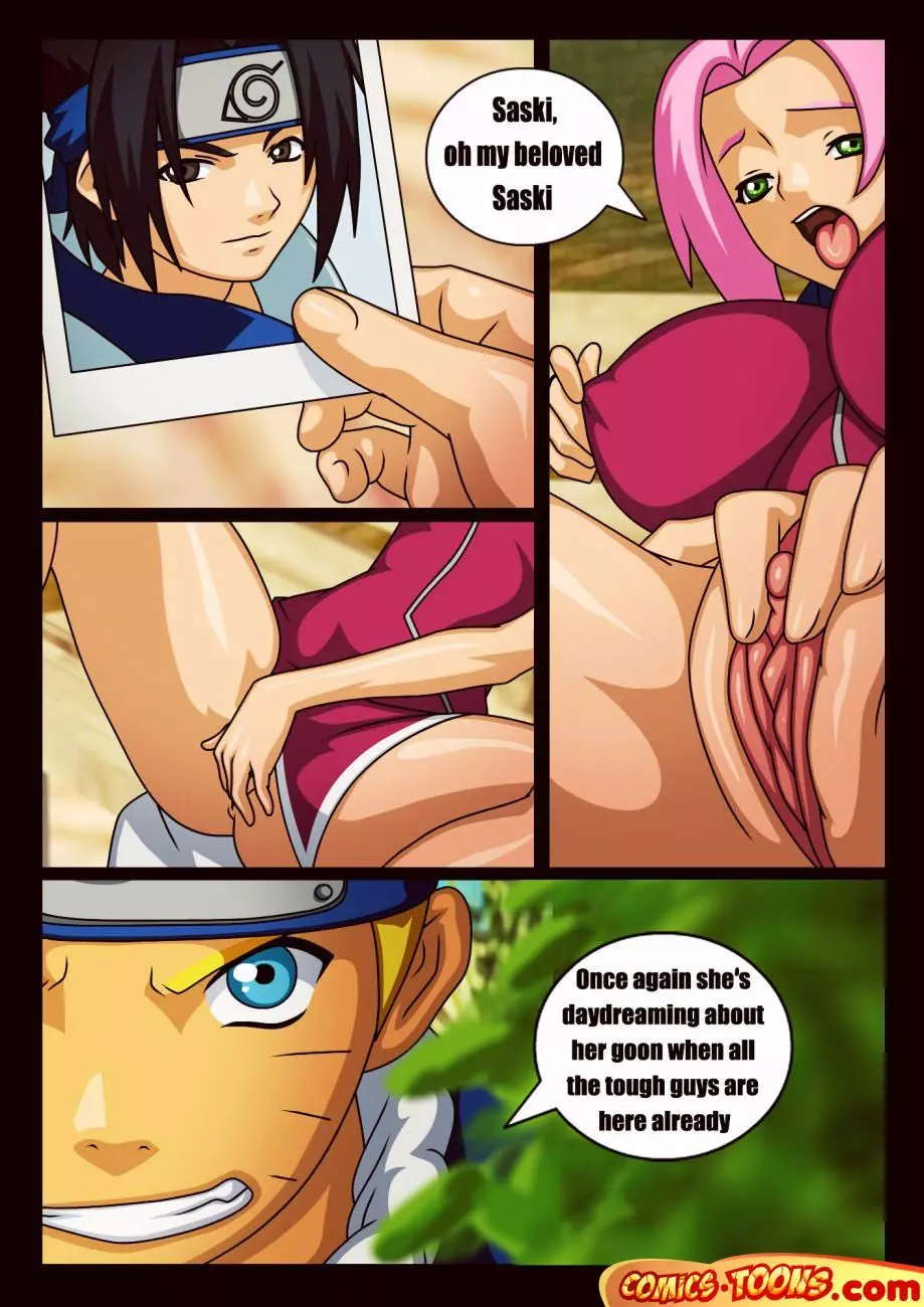 Naruto e sakura fazendo sexo em quadrinhos
