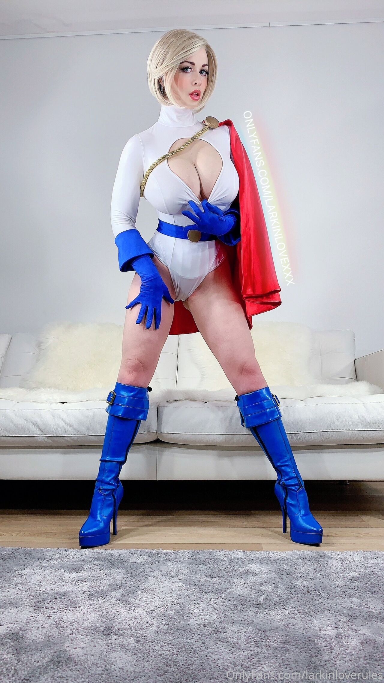  Larkin Love - Power Girl Hentai pt-br 16