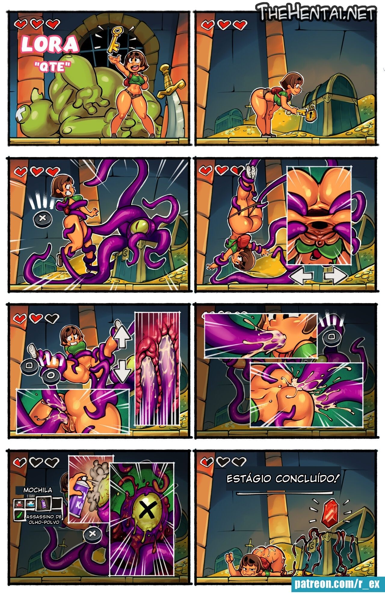 Lora: World's best boss Hentai pt-br 18