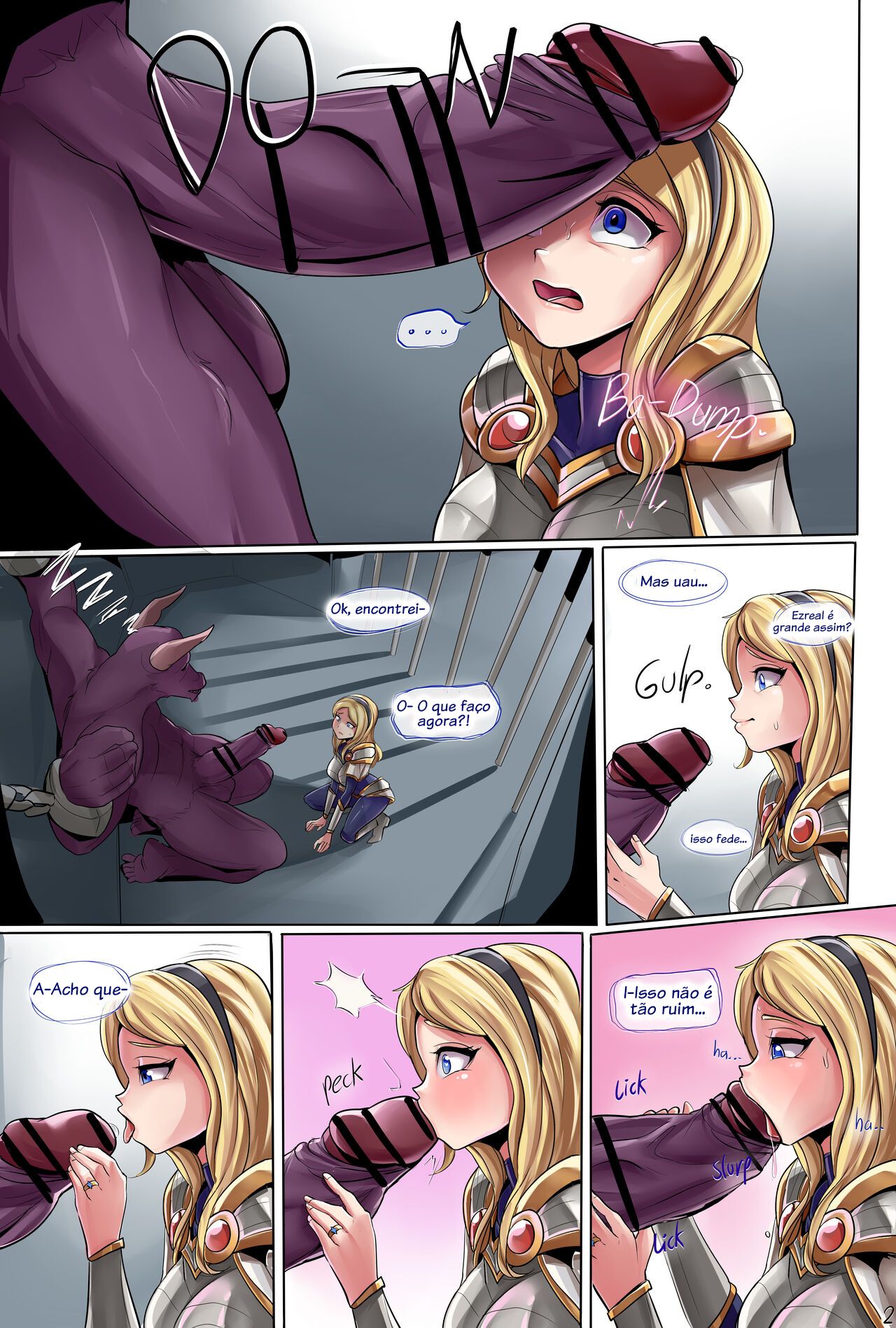Lux & the Minotaur - True Love's Rape Hentai pt-br 04