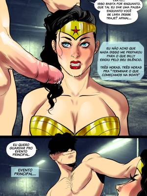 Wonder Woman Blackmailed Hentai pt-br 03