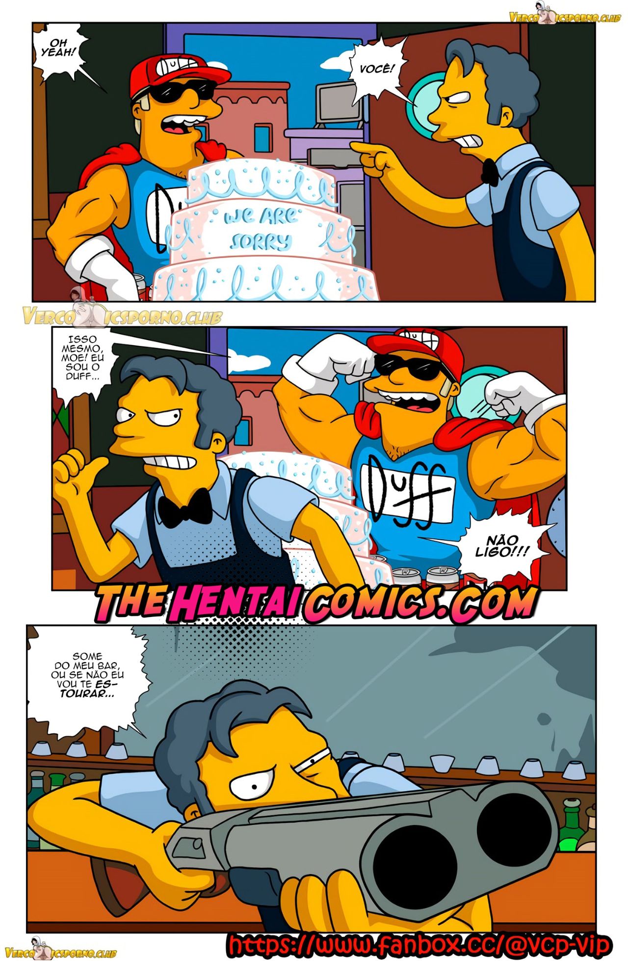 Titania The Simpsons Hentai pt-br 12