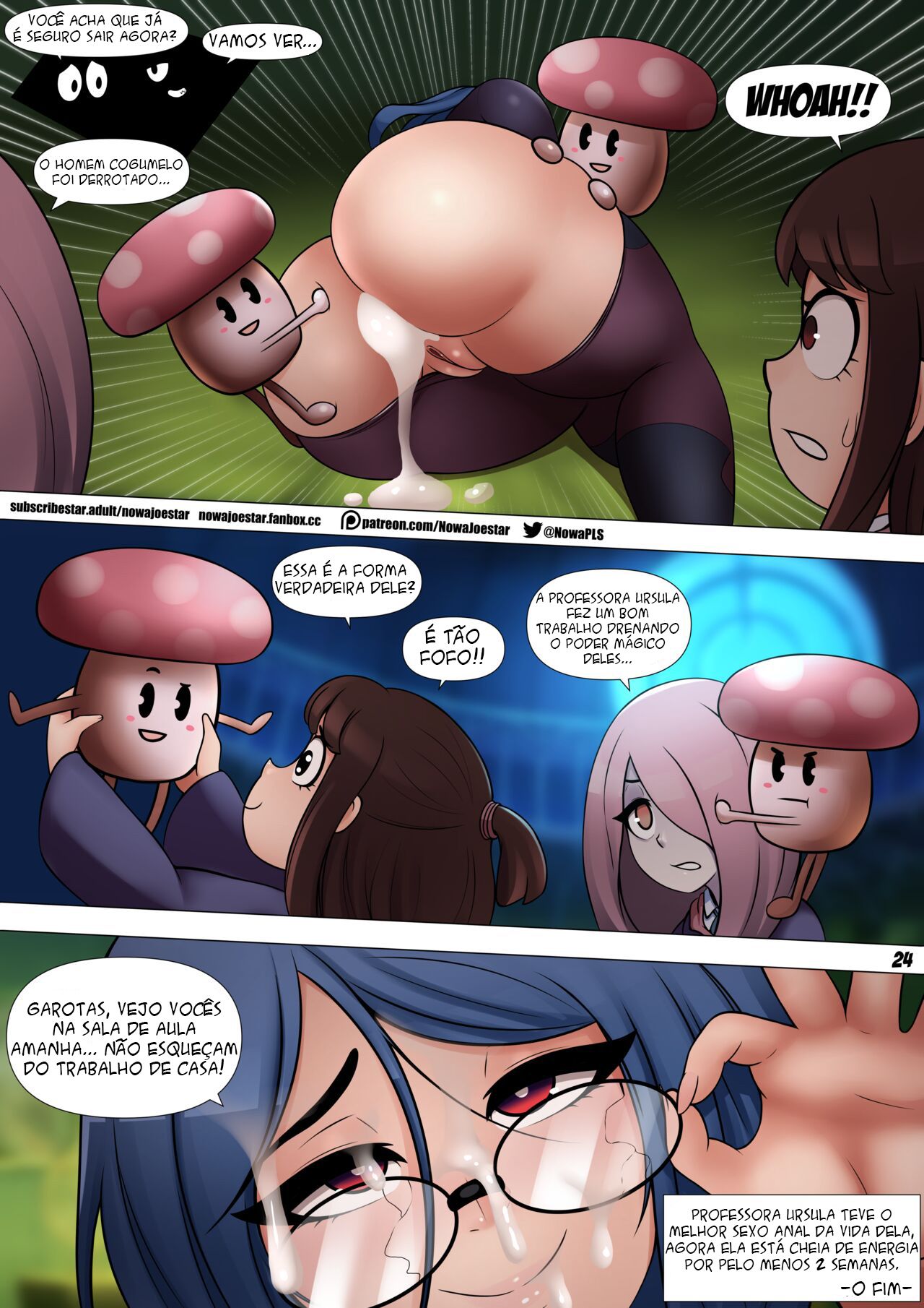 My Teacher Ursula Can't Be That Addicted To Magic Rods of Meat!!! Hentai pt-br 25