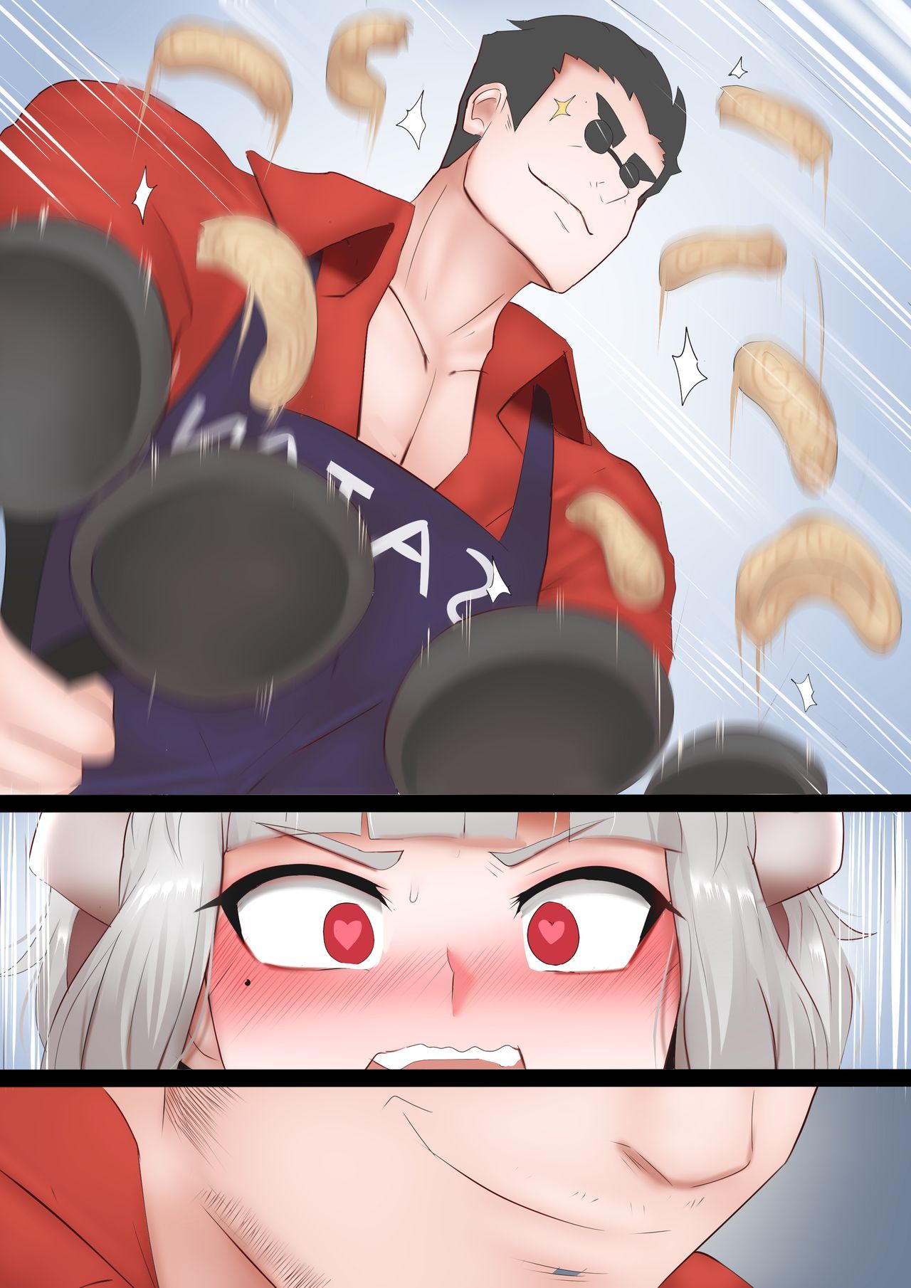 Pancakes Challenge Hentai pt-br 15