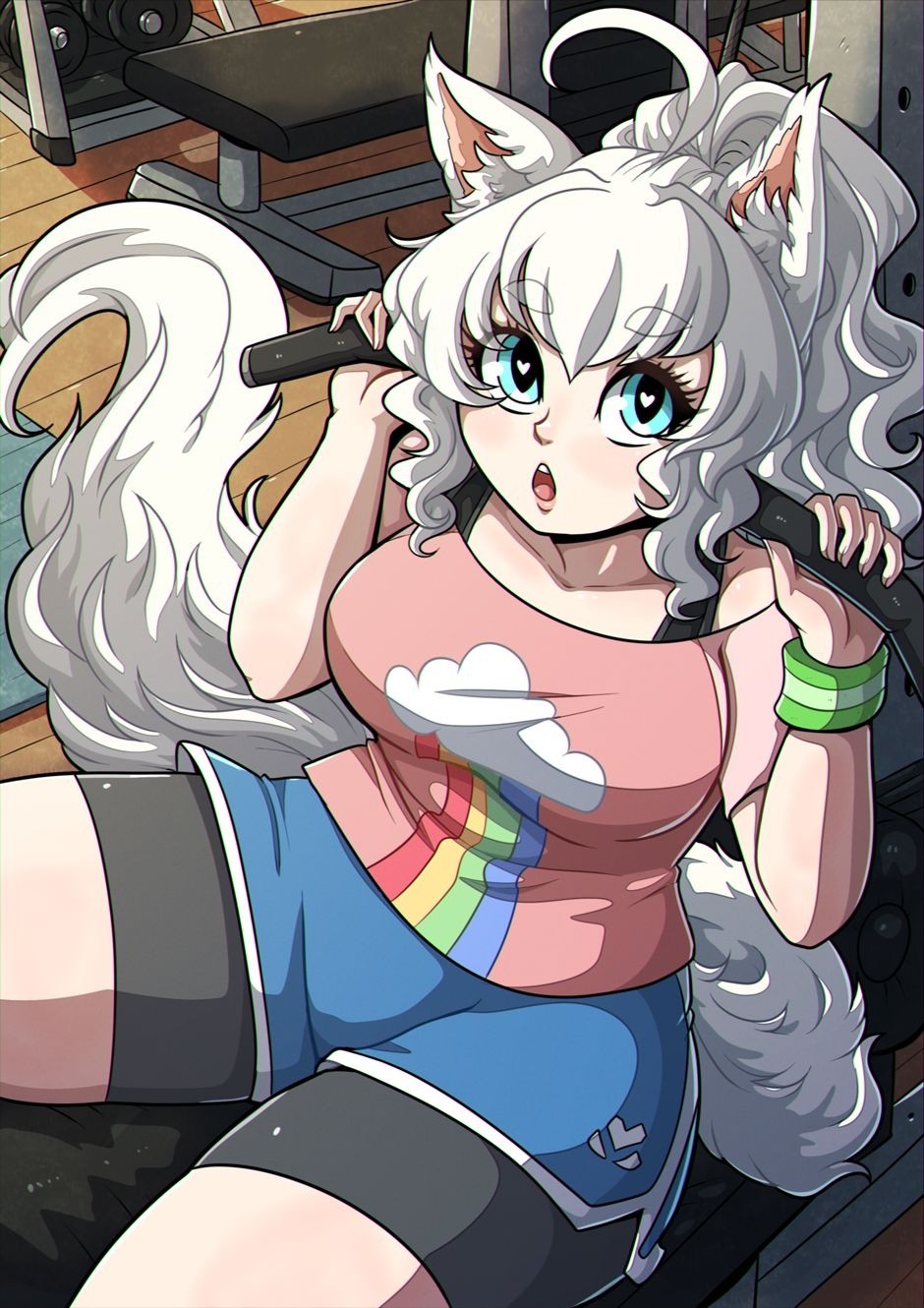 Candy's Workout Hentai pt-br 02