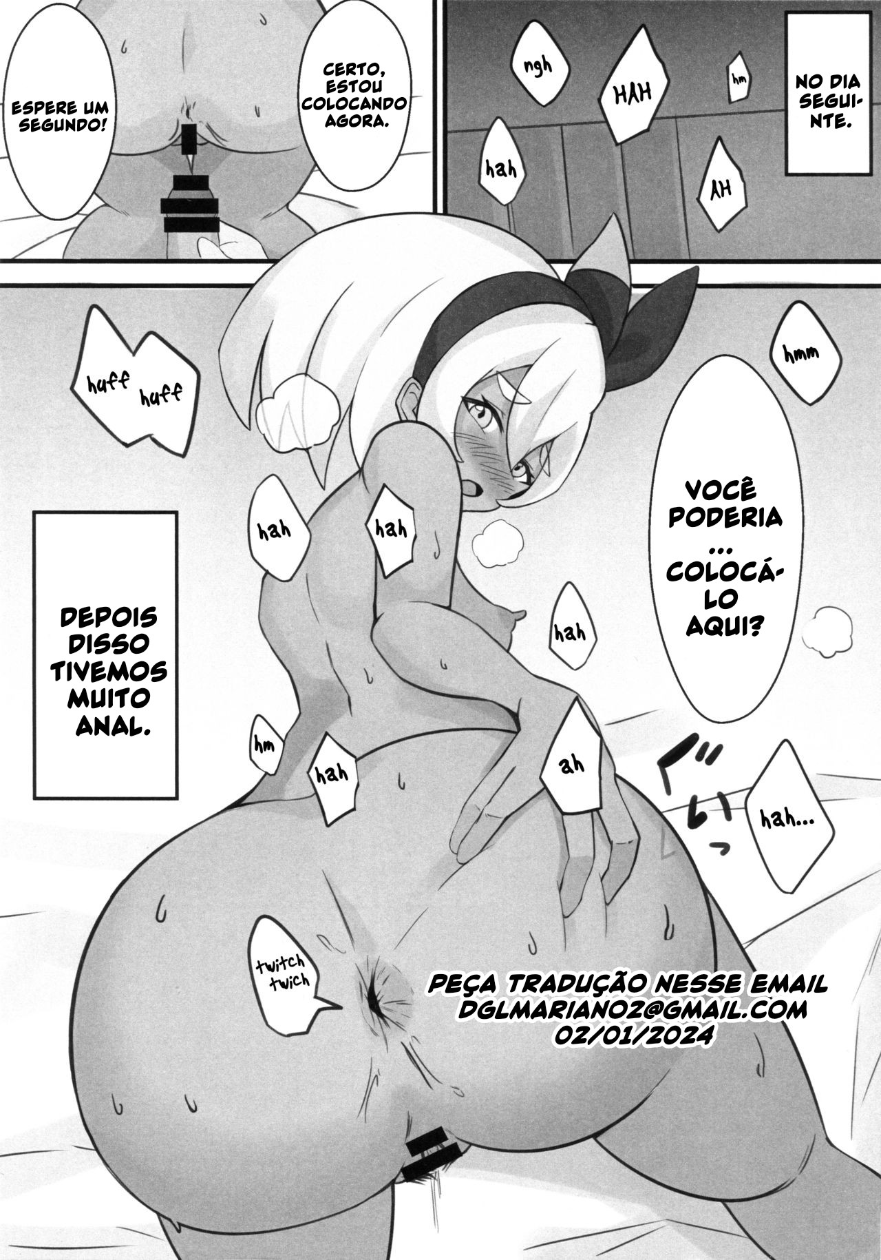 Kakutou Shoujo Wa Oshiri Ga Yowai Hentai pt-br 15