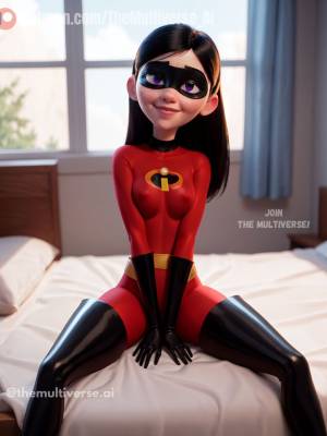 The Multiverse.Ai: Violet Parr Collection Hentai pt-br 07