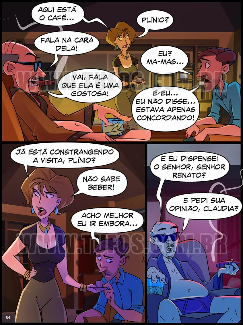 A patroa do patrão (Tufos) Hentai pt-br 04
