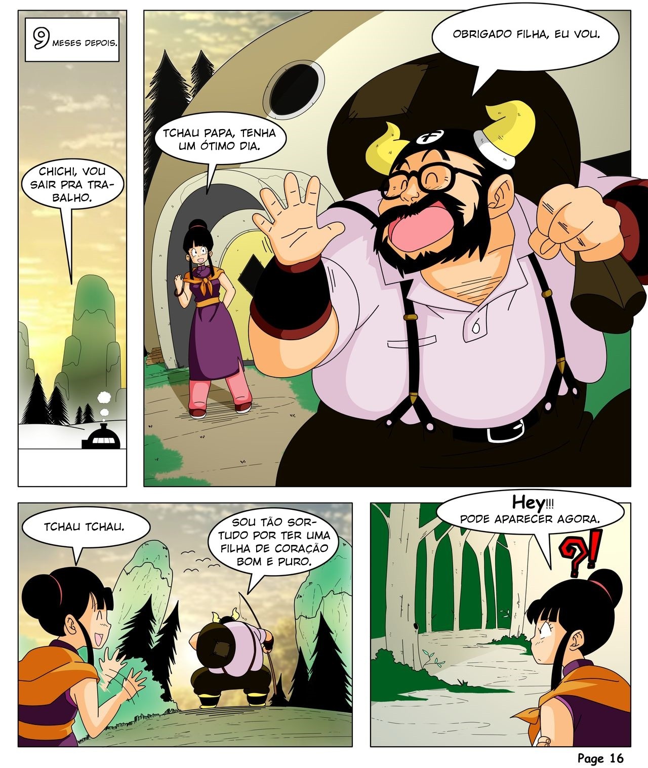 Dragon Ball Yamete: Chichi's Saga Hentai pt-br 19