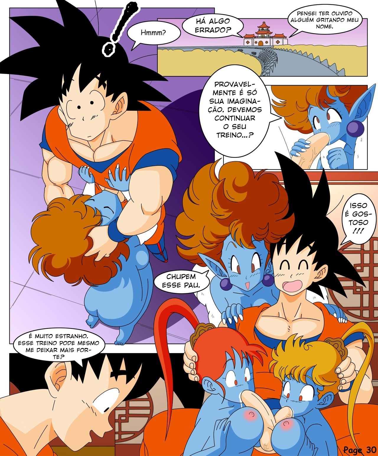 Dragon Ball Yamete: Chichi's Saga Hentai pt-br 33