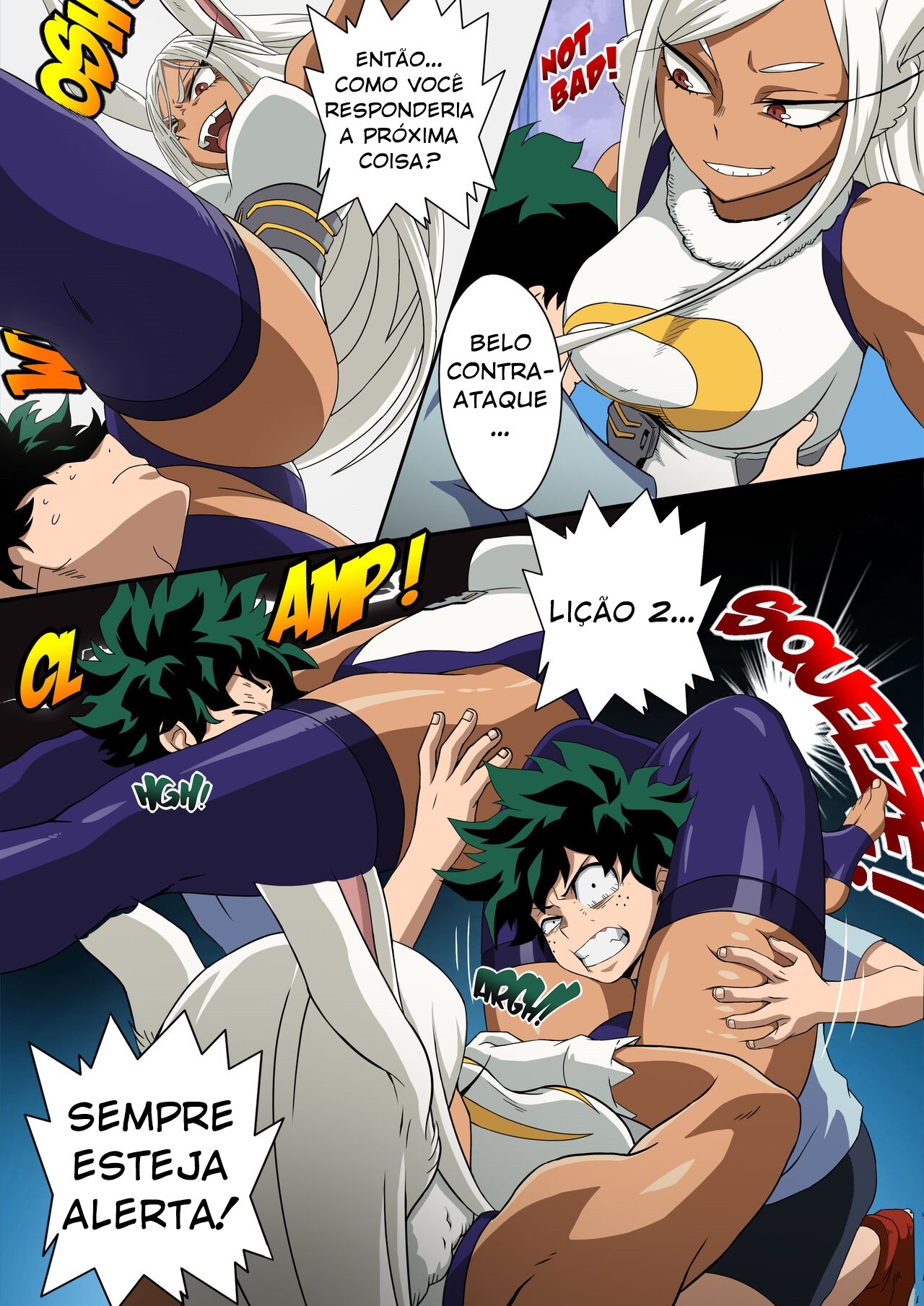 Mirko's Special Training Hentai pt-br 07
