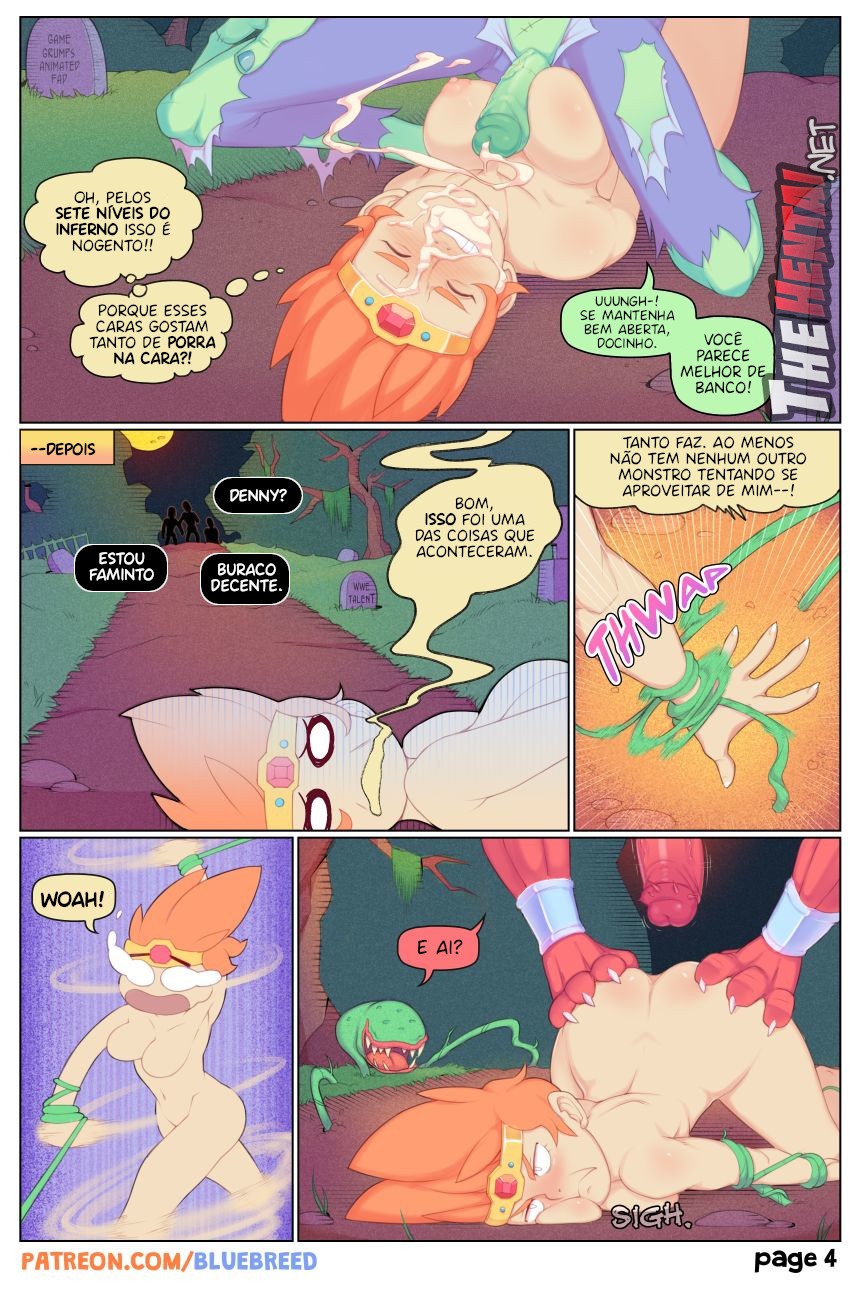 Glutes'N Goblins Hentai pt-br 04