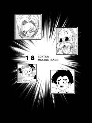 Dagon Ball: Android 18 vs Master Roshi Hentai pt-br 04