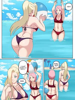 Tsunade & Ino Double Trouble Hentai pt-br 15