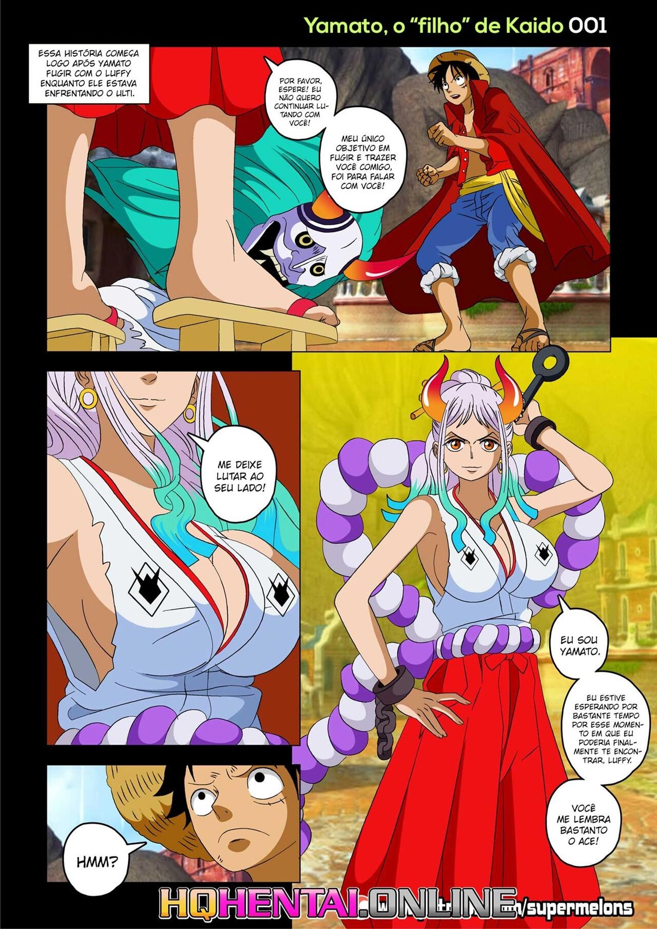 Yamato, Kaido's "Son"  Hentai pt-br 02
