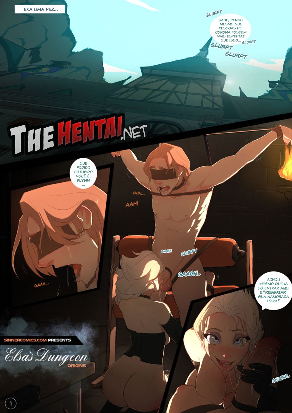Elsa's Dungeon Part 1 Hentai pt-br 01