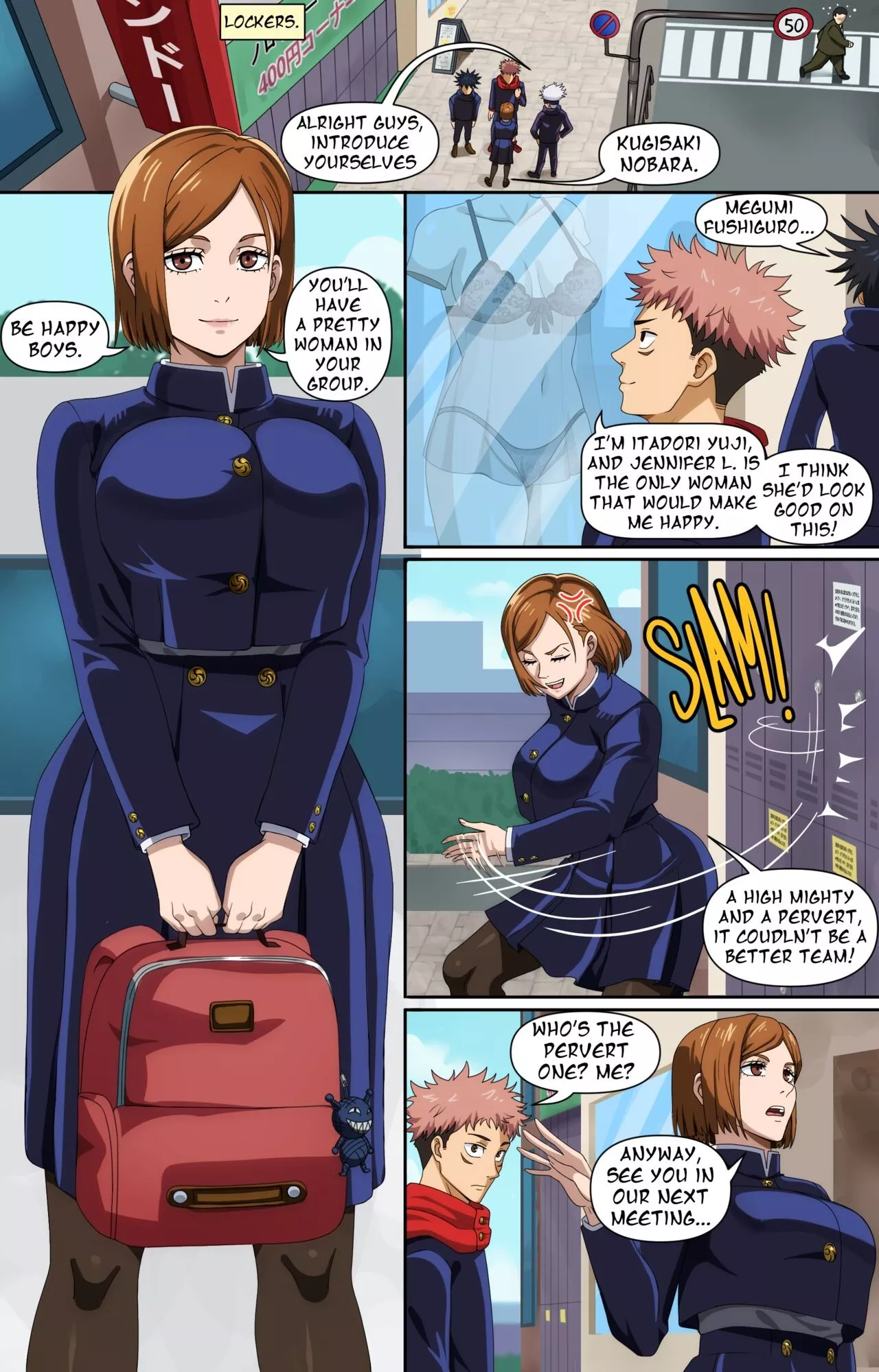 First Date By Pink Pawg (Jujutsu Kaisen) [Pink Pawg] - Português - Hentai