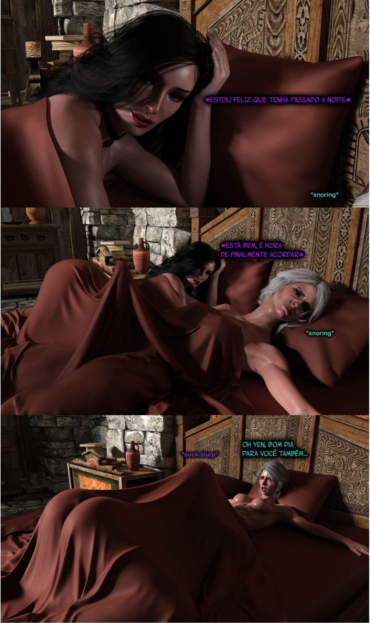 Yennerfer's Ritual Hentai pt-br 45
