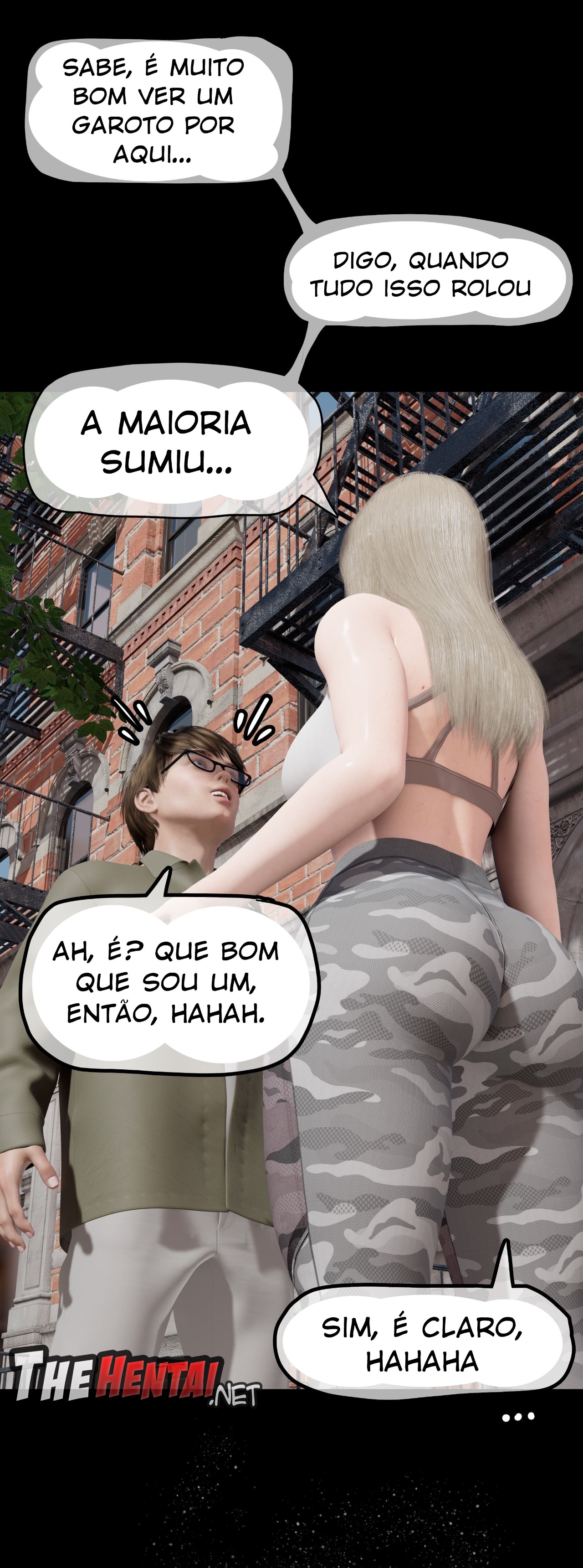 My Neighbor's Widow Hentai pt-br 33