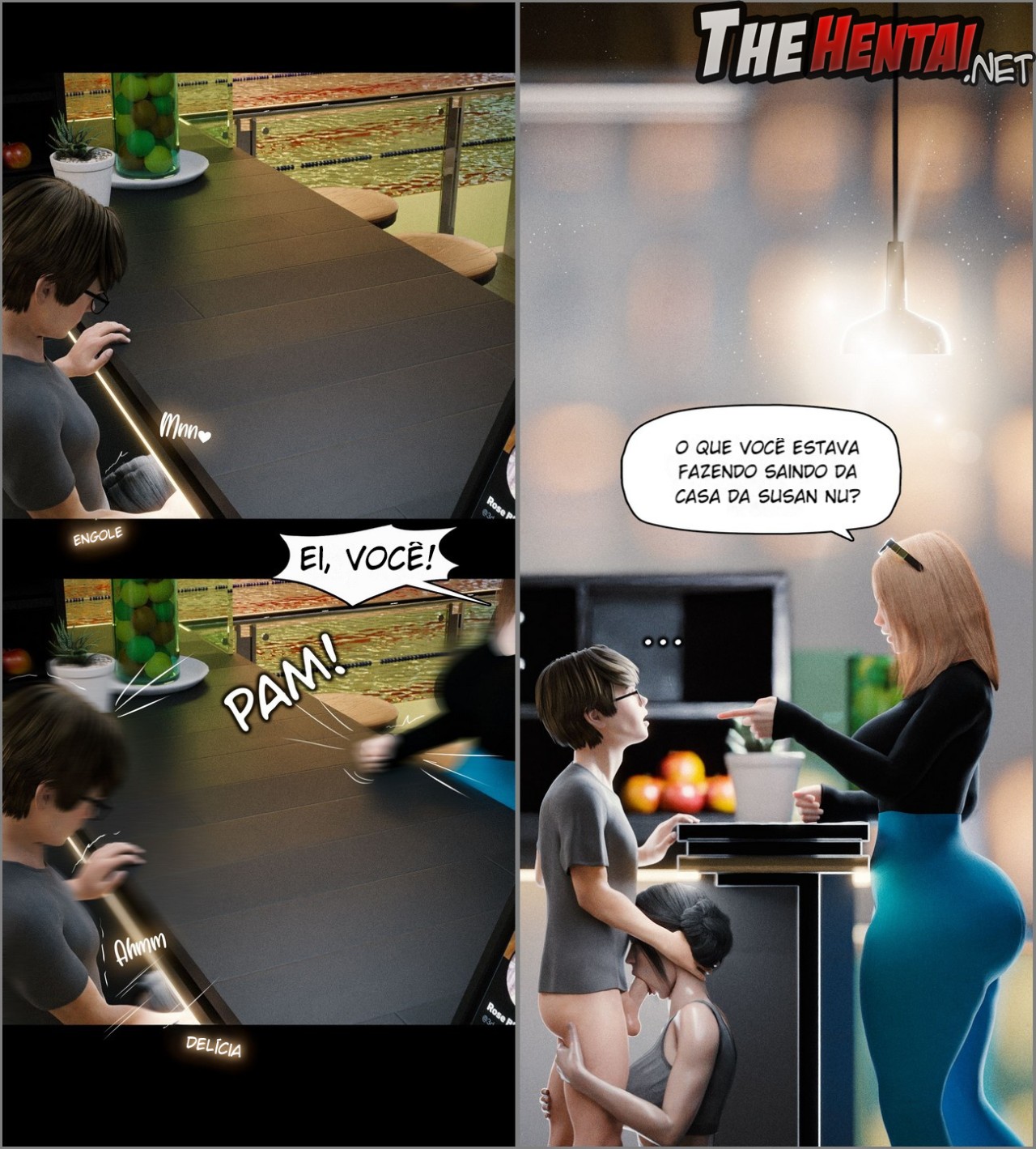 My Neighbor's Widow Part 11 Hentai pt-br 46