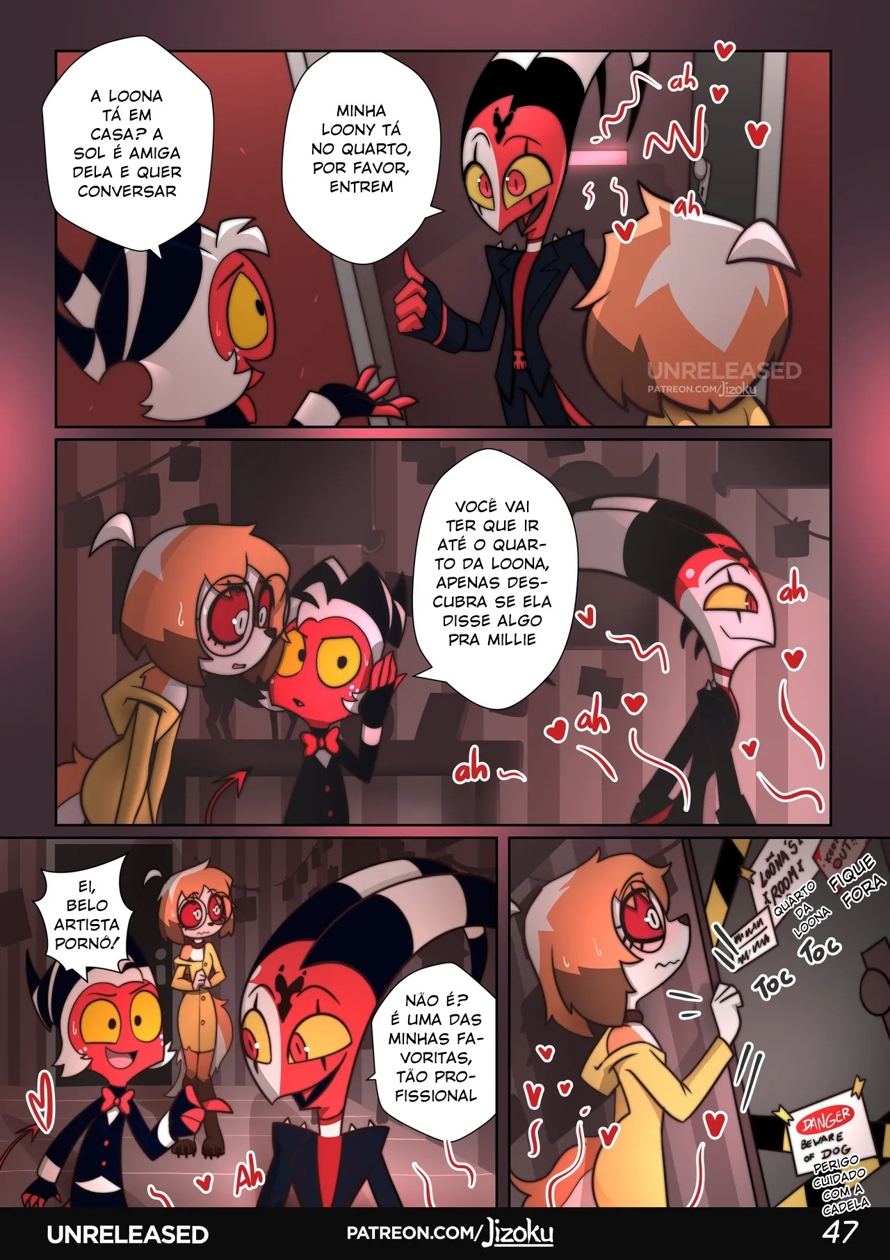 A Night With Loona Part 2  Hentai pt-br 50