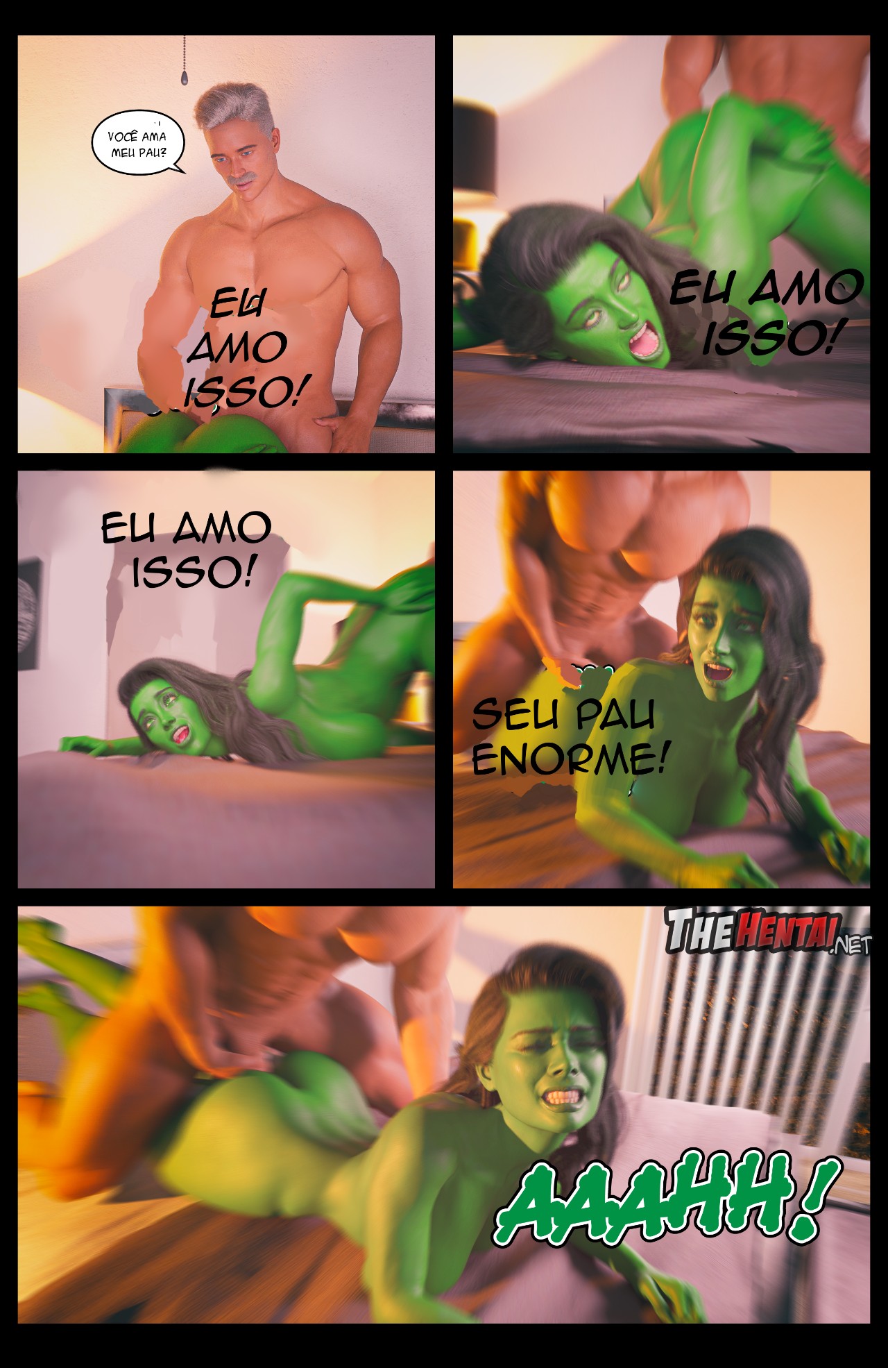 Hulk Bustier Hentai pt-br 35