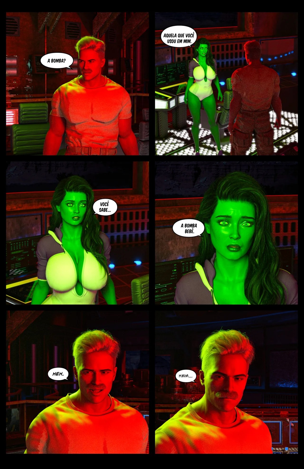 Hulk: Bustier Part 4 Hentai pt-br 07
