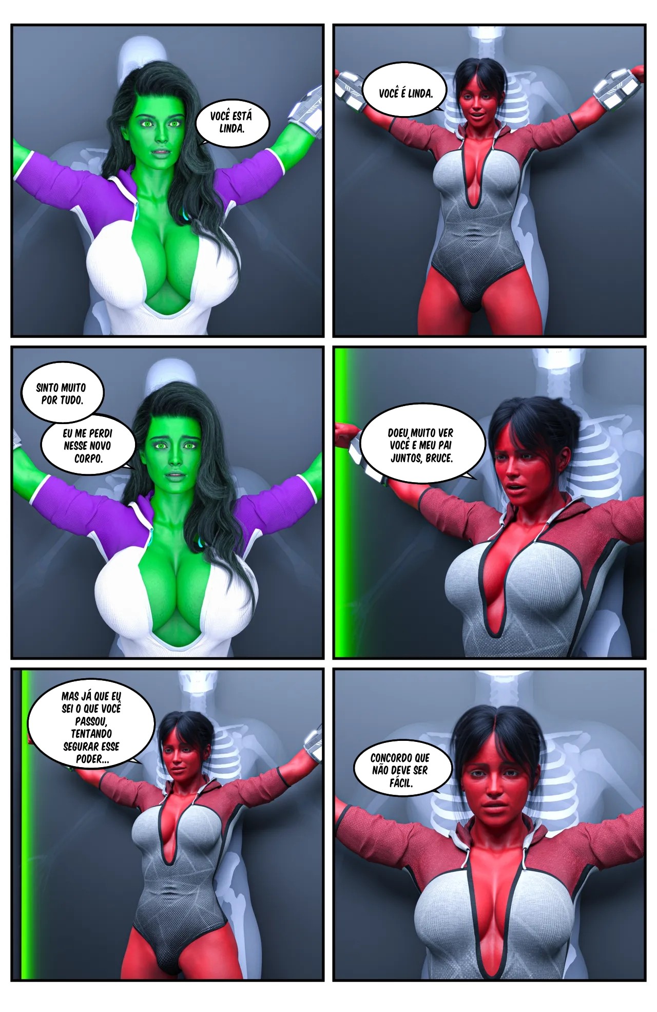 Hulk: Bustier Part 4 Hentai pt-br 22