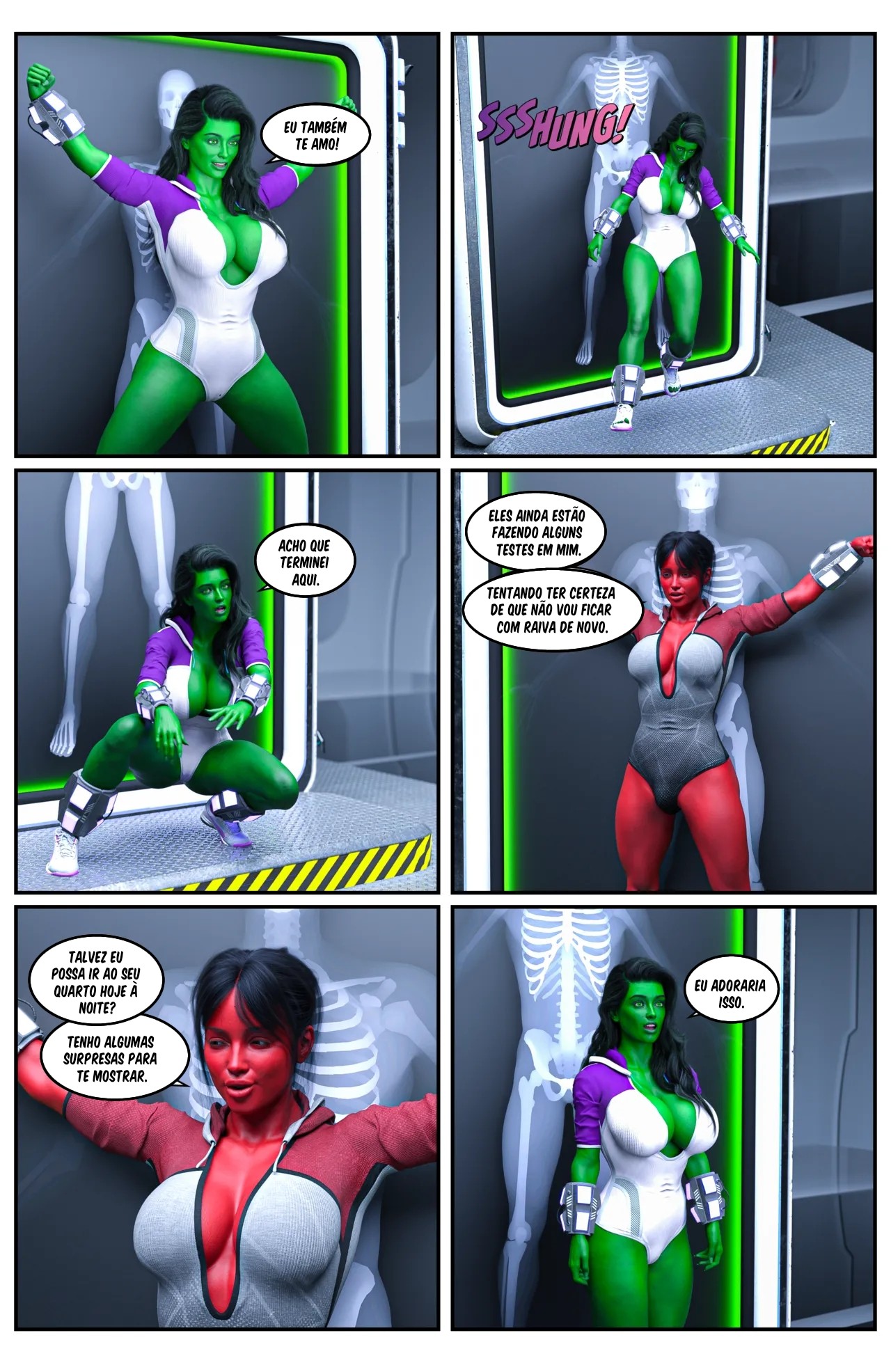 Hulk: Bustier Part 4 Hentai pt-br 24