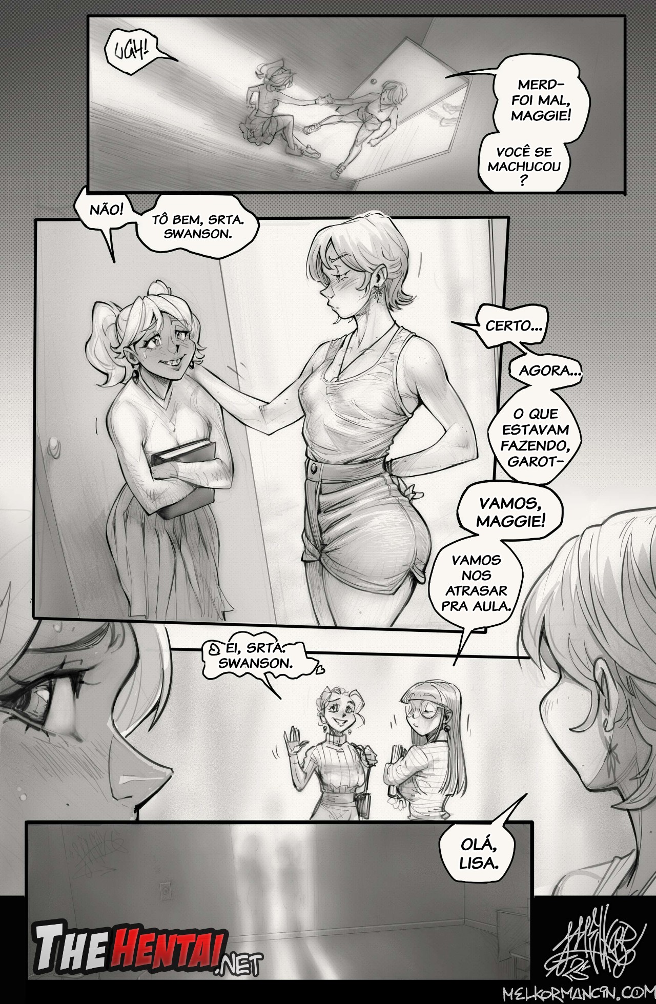 Lunch Time with Tim Hentai pt-br 41