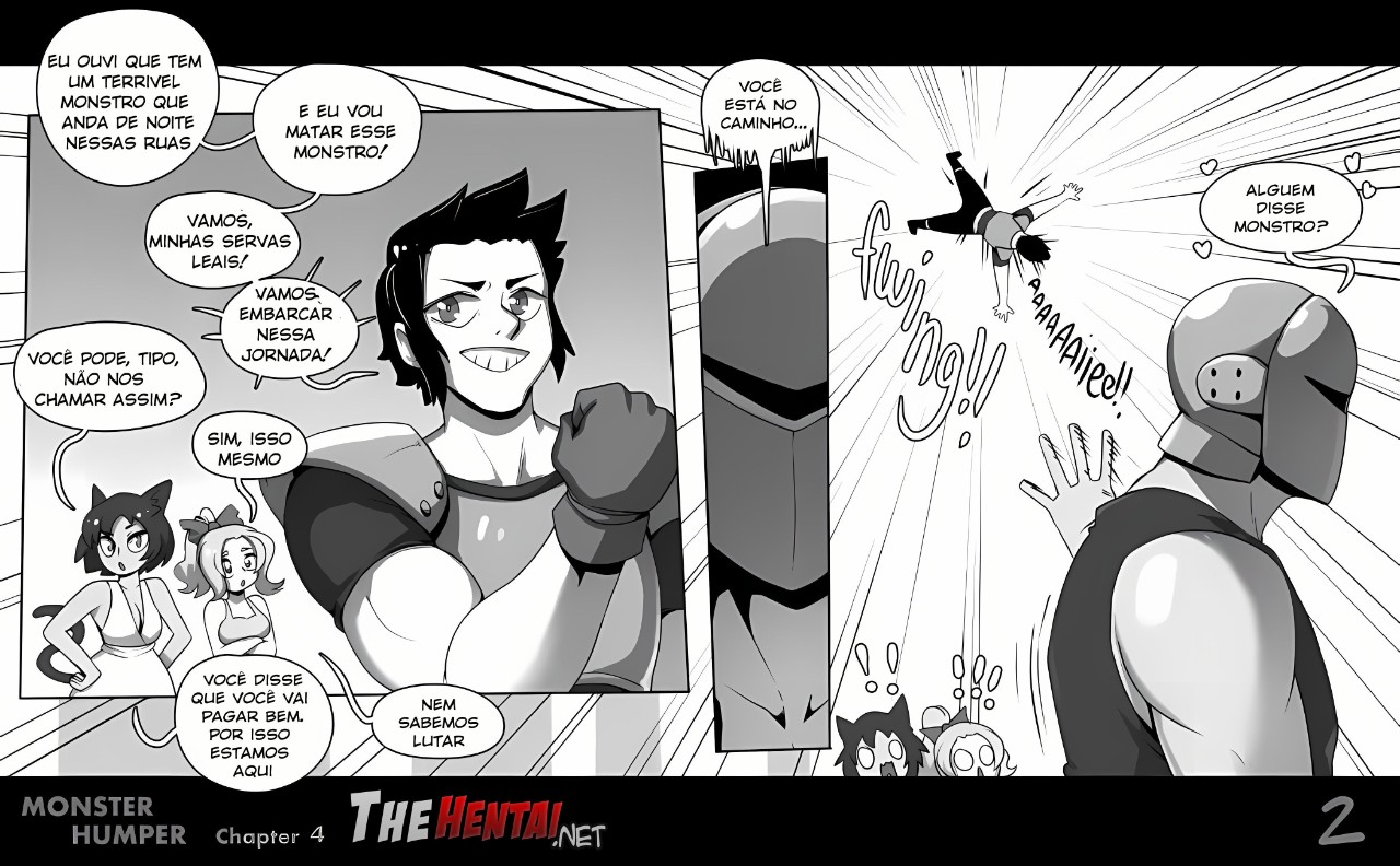 Monster Humpe By Bankage Part 1 And 4 Hentai pt-br 45