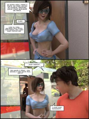 One Human, Being: Contact! Hentai pt-br 08