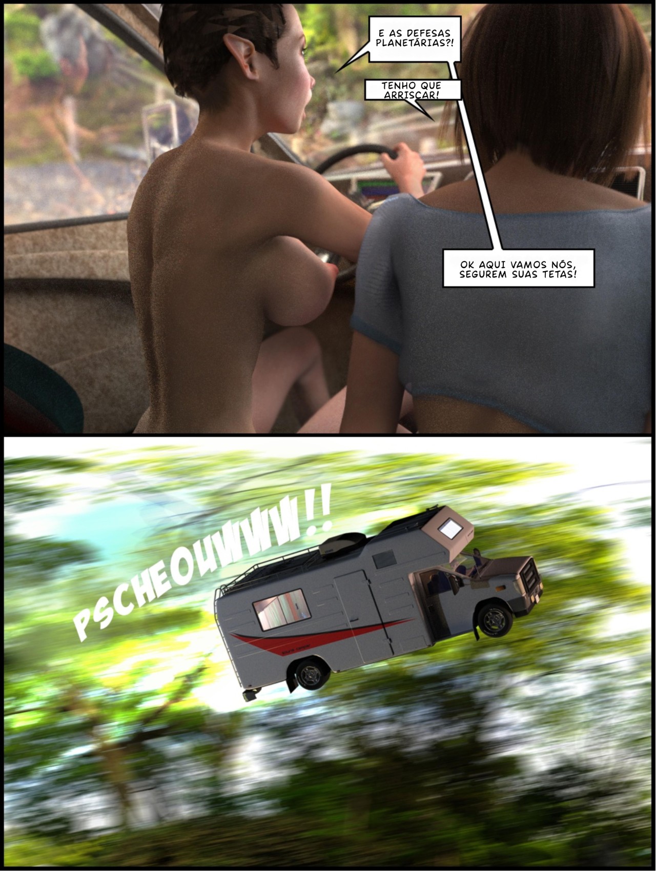 One Human, Being: Contact! Hentai pt-br 20