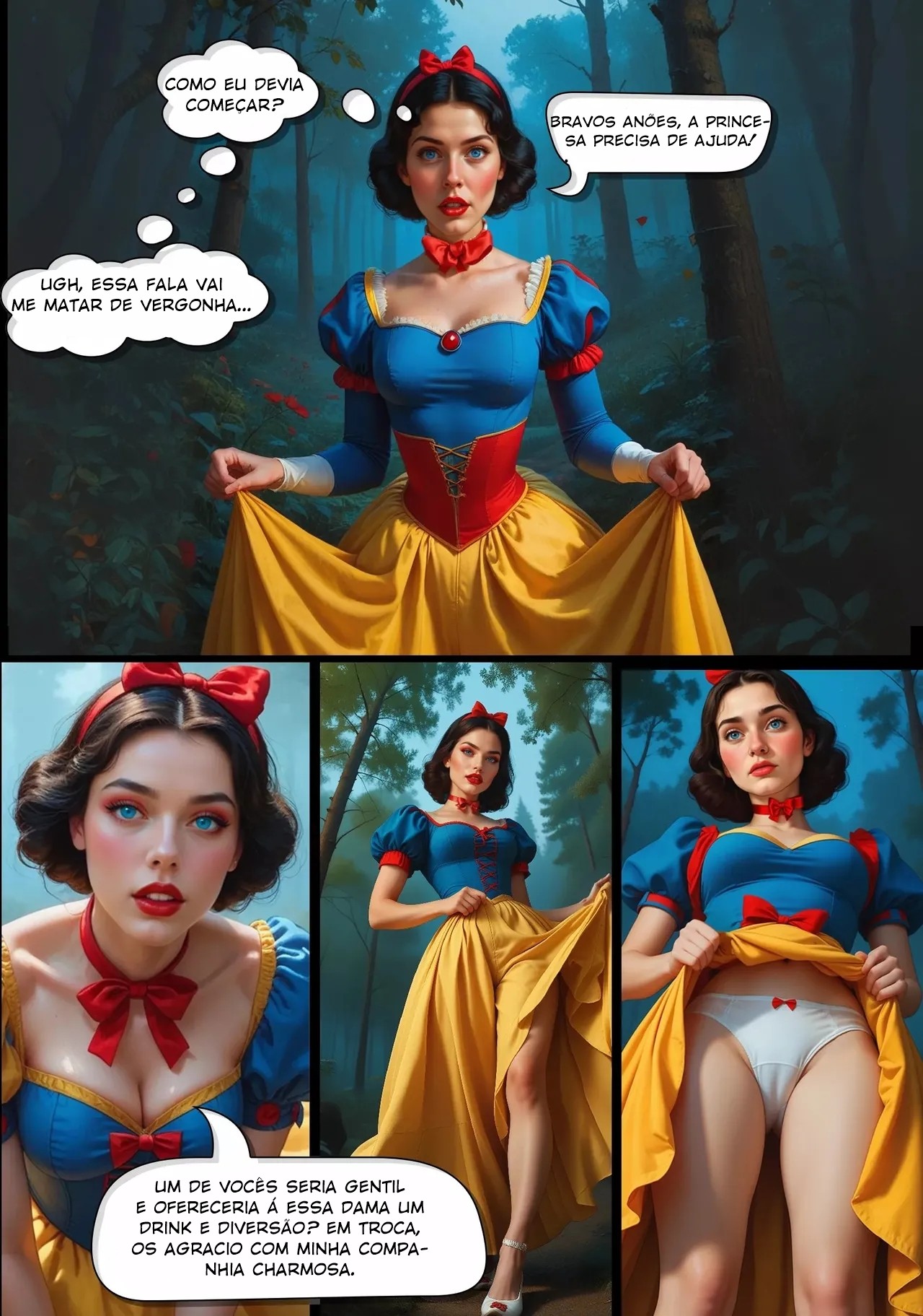 Snow White: Old Stories Retold Hentai pt-br 05