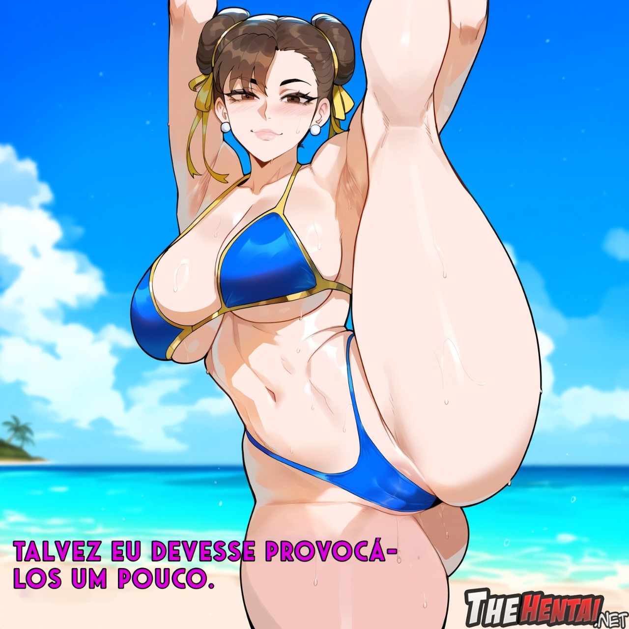 Chun-Li's Vacation In America Hentai pt-br 04