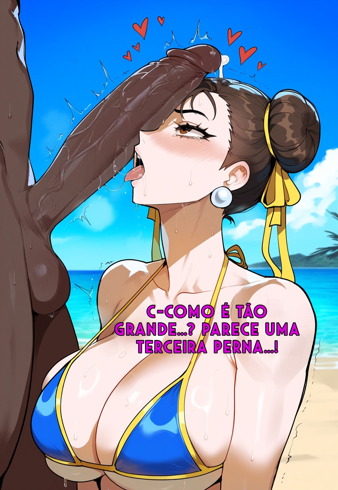 Chun-Li's Vacation In America Hentai pt-br 09