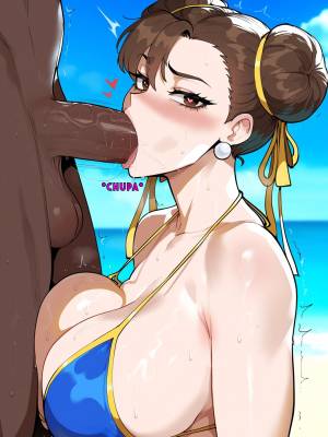 Chun-Li's Vacation In America Hentai pt-br 12
