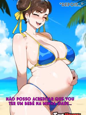 Chun-Li's Vacation In America Hentai pt-br 22