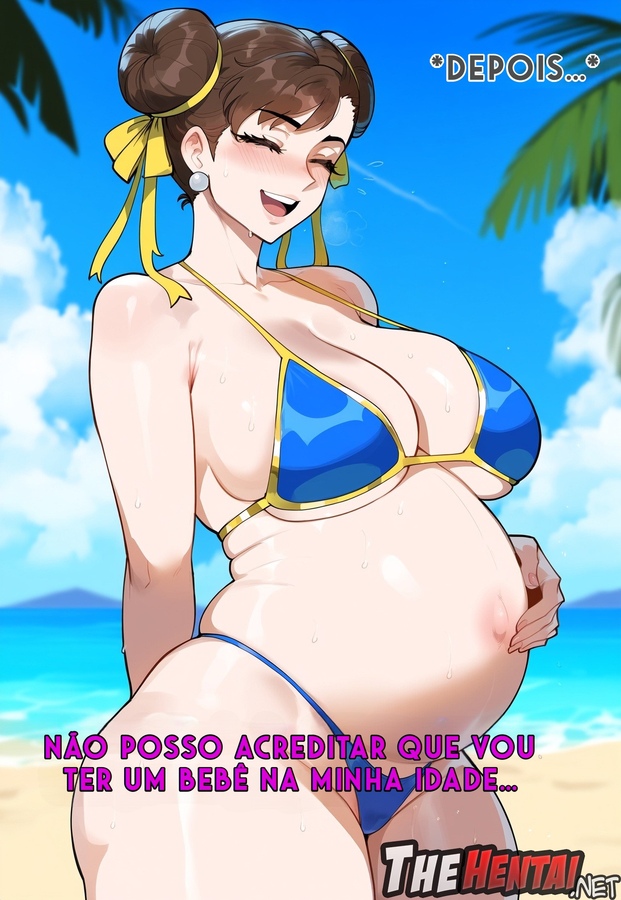 Chun-Li's Vacation In America Hentai pt-br 22