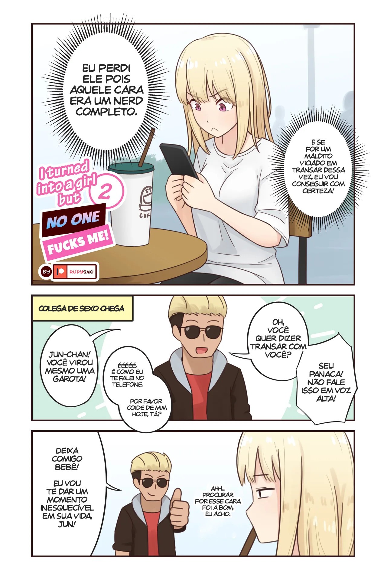 I Turned Into a Girl But NO ONE Fucks Me! Hentai pt-br 10